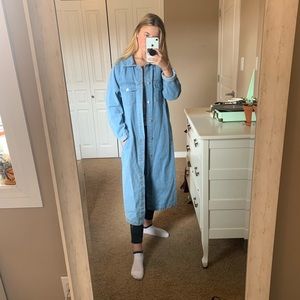 Long Denim Jacket